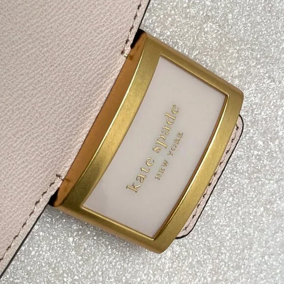 Kate Spade Katy Medium Top-Handle Crossbody Bag Antique Pink Leather Shoulder - Picture 10 of 11